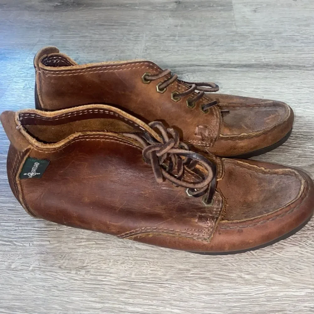 Kid's Eastland Brown Leather Oxford Shoes
